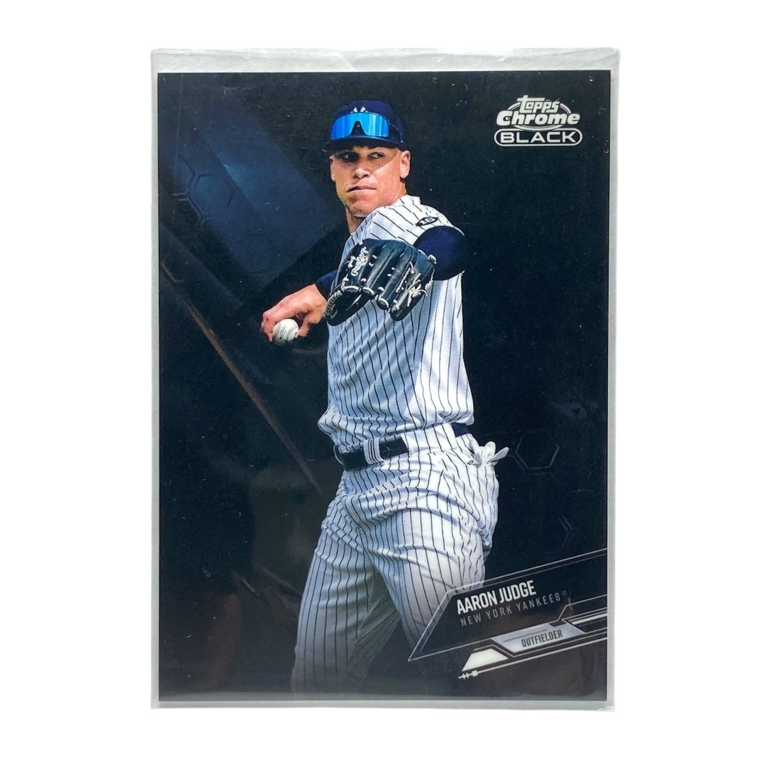 TOPPS MLBカード CHROME BLACK AARON JUDGE YANKEES #82 中古 IT2拍卖