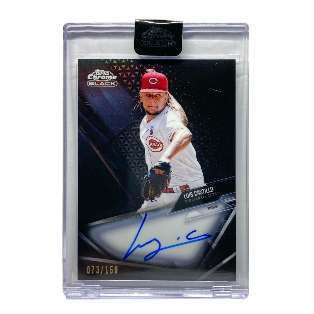 TOPPS MLBカード CHROME BLACK LUIS CASTILLO REDS 073/150 #CBA-LC 中古 IT2拍卖