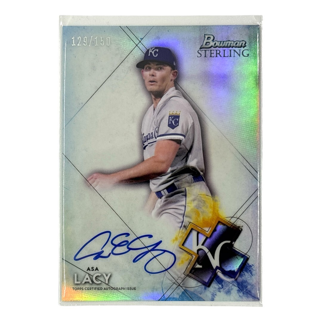 TOPPS MLBカード BOWMAN STERLING ASA LACY KANSAS CITY ROYALS 129/150 #BSPA-AL 中古 IT1拍卖