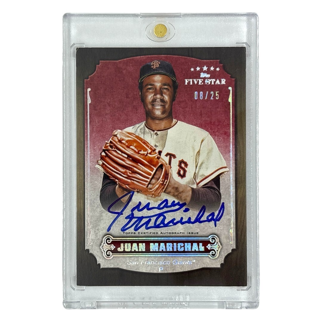TOPPS MLBカード FIVE STAR JUAN MARICHAL SAN FRANCISCO GIANTS 08/25 #FSA-JMA 中古 IT1拍卖