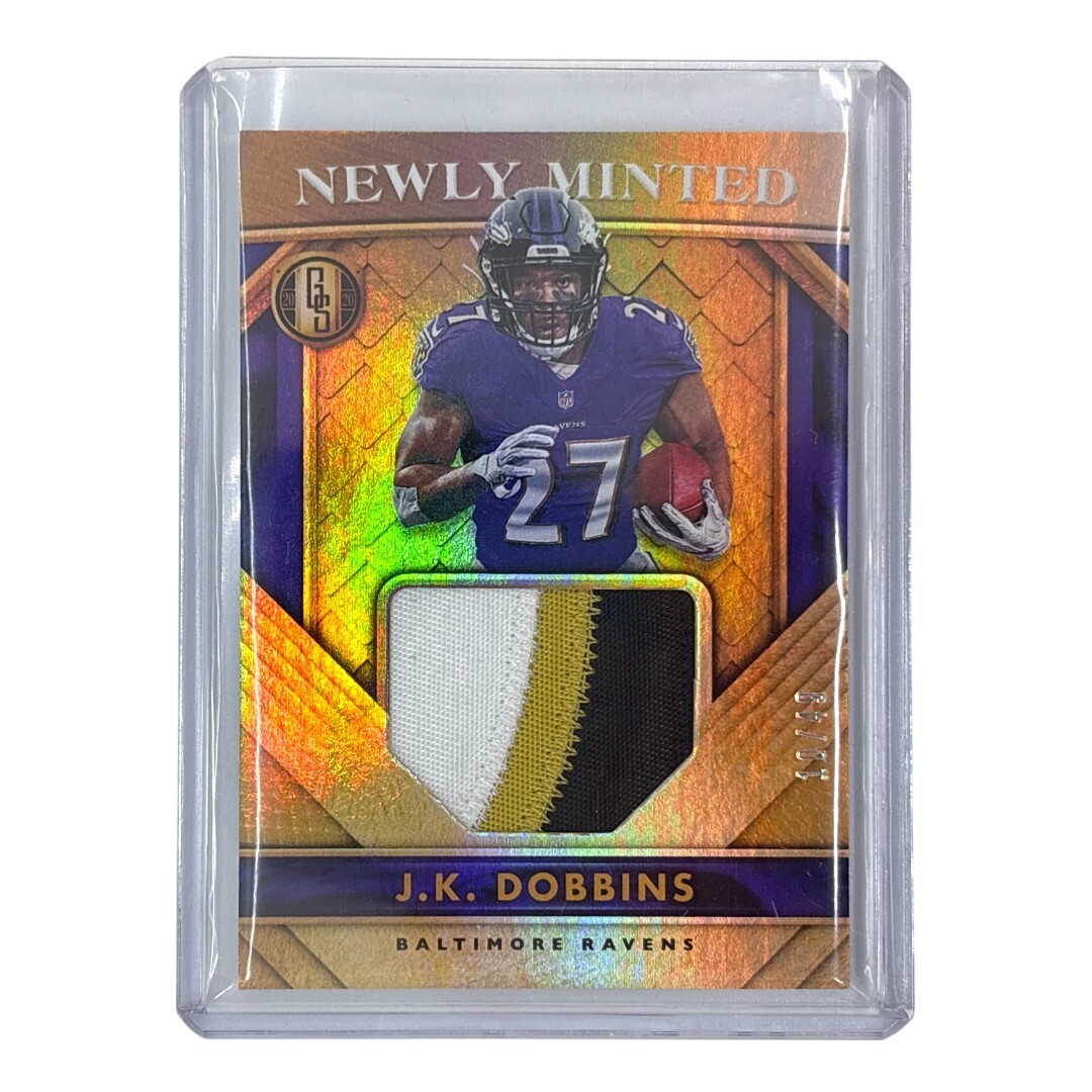 PANINI NFLカード GOLD STANDARD J.K. DOBBINS BALTIMORE RAVENS 10/49 #NM14 中古 IT1拍卖
