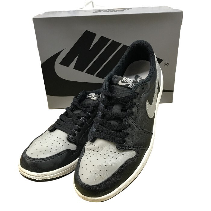 NIKE ナイキ Air Jordan 1 Retro Low OG "Shadow" スニーカー メンズ シャドウ ブラック 26.5cm CZ0790-003 中古 N1拍卖