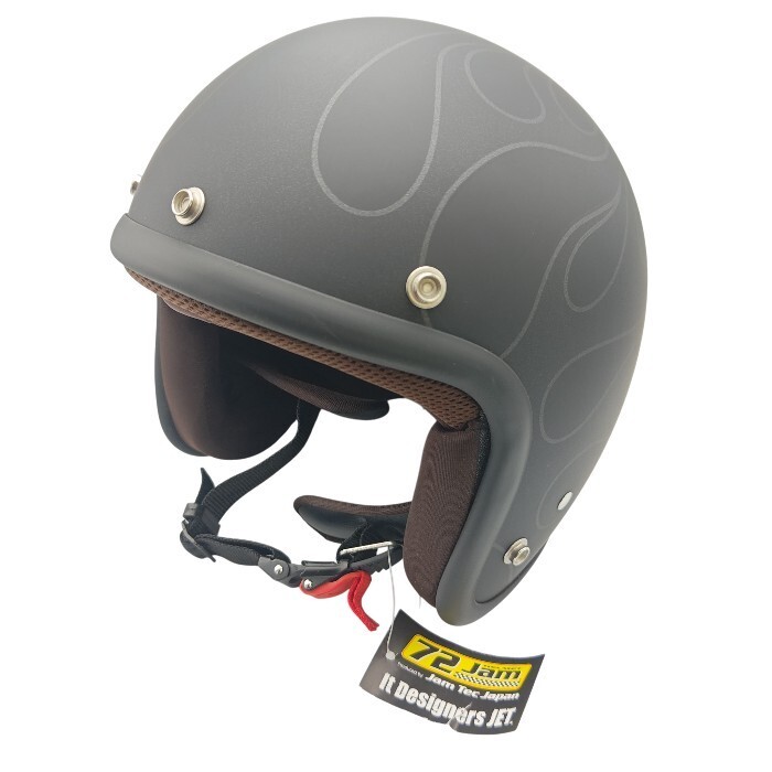 Jam Tec Japan ジャムテックジャパン 72 JAM HELMET ヘルメット JJ-16L STEALTH XL 中古 送料無料 H4拍卖