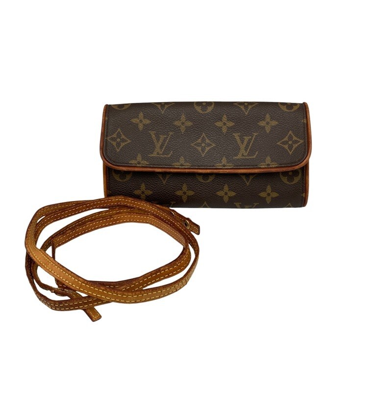 LOUIS VUITTON ルイヴィトン モノグラム ポシェットツイン PM ショルダーバッグ M51854 中古 4拍卖