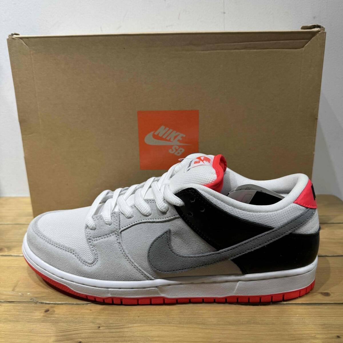 NIKE SB 2020 DUNK LOW PRO ISO INFRARED 28.0cm CD2563-004拍卖