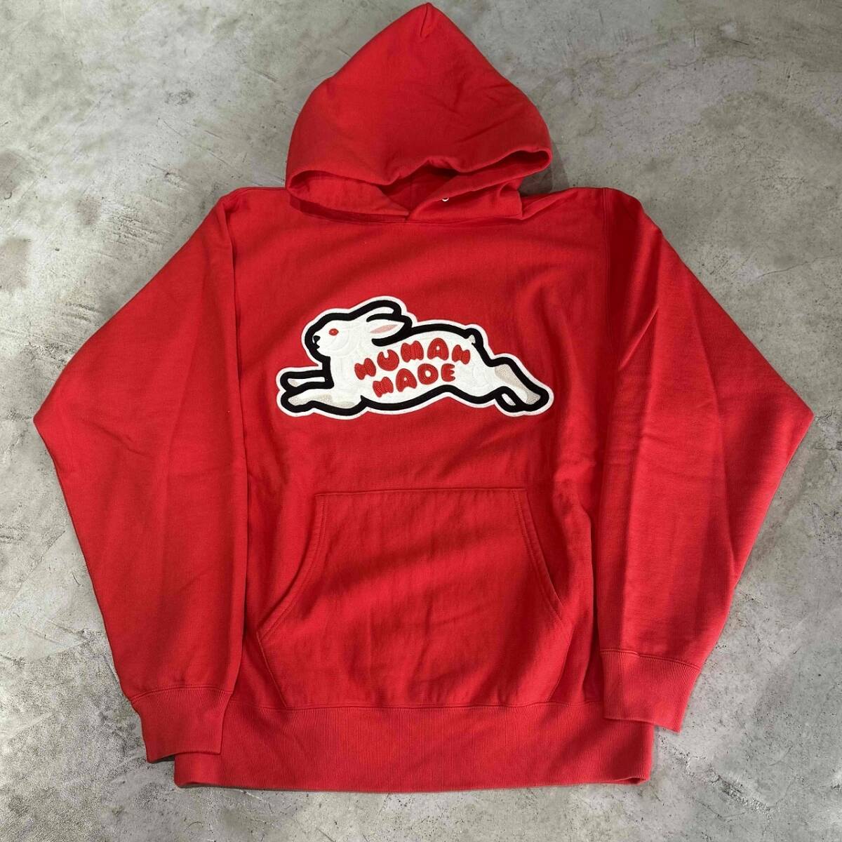 HUMAN MADE 23ss RABBIT HEAVY WEIGHT HOODIE SIZE-XL拍卖