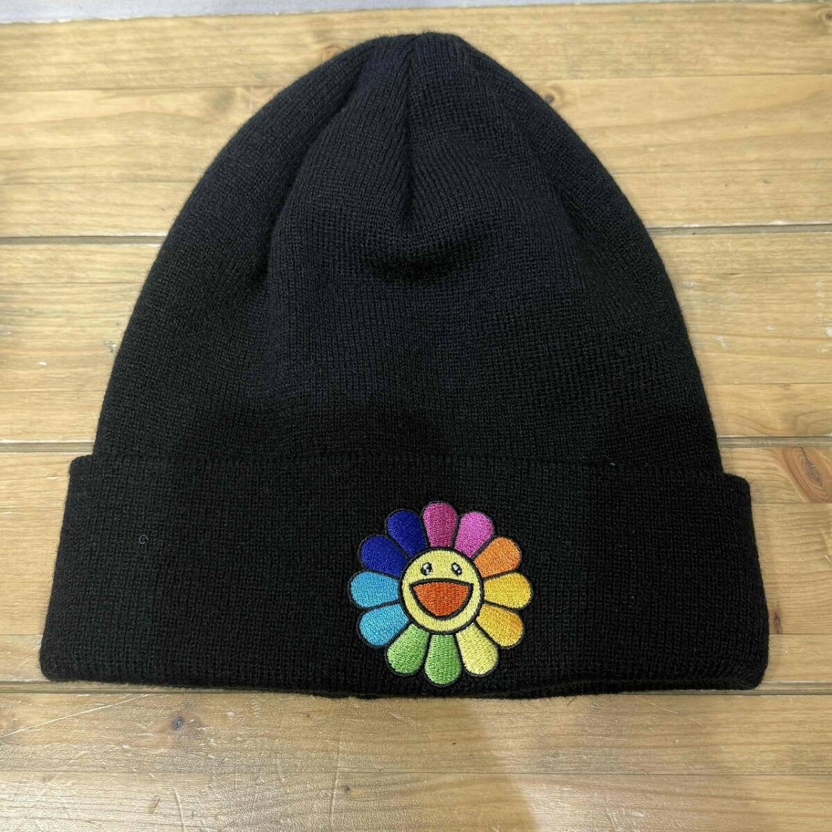 KAIKAI KIKI TAKASHI MURAKAMI x NEW ERA RAINBOW FLOWER BEANIE拍卖