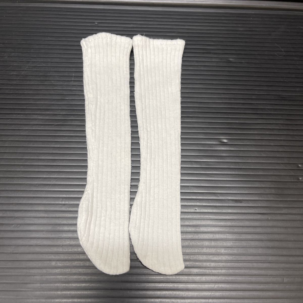 DD SD 1/3ドール用 ソックス ハイソックス 白 中学、高校の制服に カスタムドールに拍卖