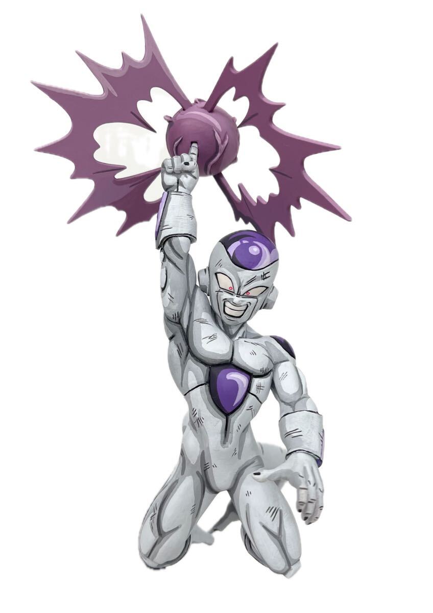 カスタム リペイントフィギュア 二次元彩色 ドラゴンボール フリーザ最終形態 カスタムフィギュア フリーザ拍卖