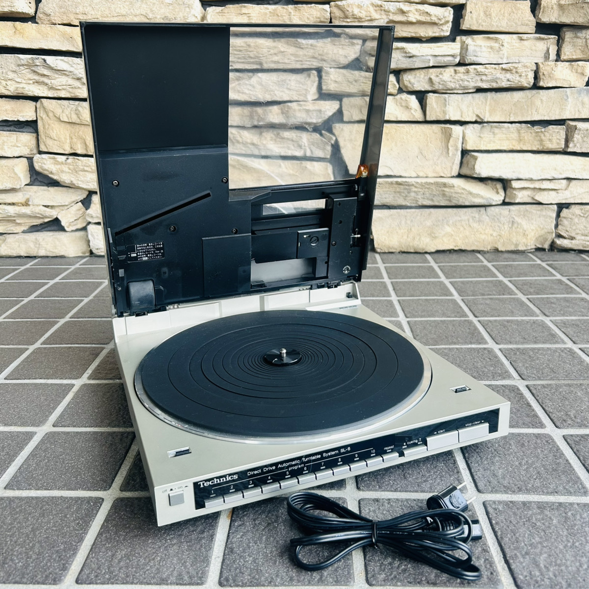 Technics レコードプレーヤー SL-6 ターンテーブル テクニクス 25J 北HH2拍卖