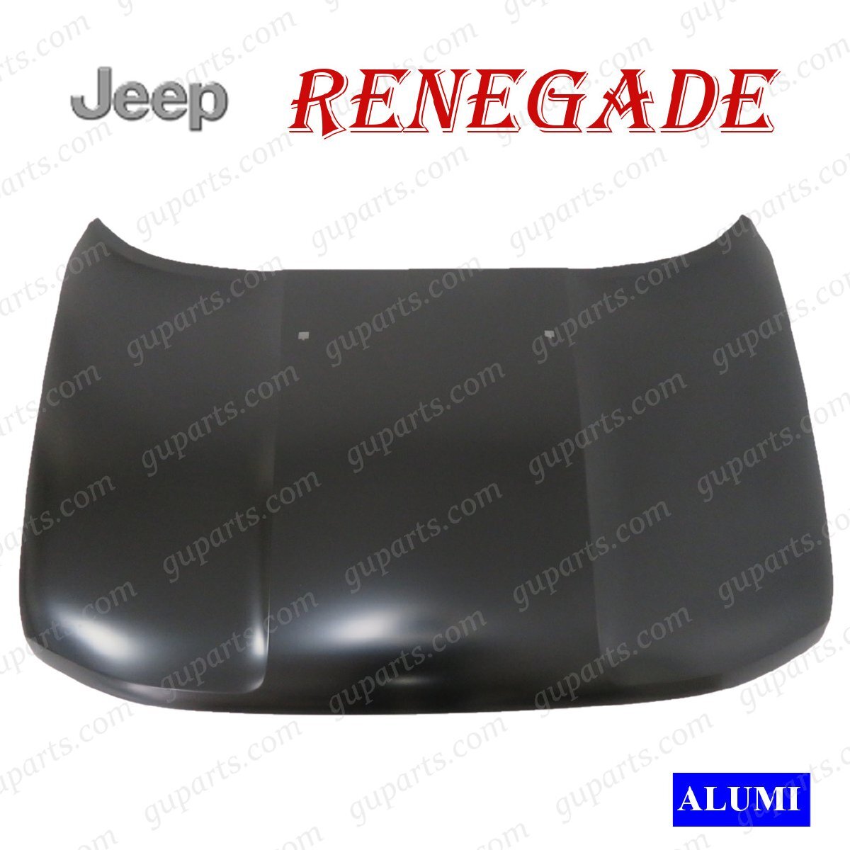 ジープ レネゲード レネゲード4xe 2015~ ボンネット フード アルミ 68259730AA 68263198AA RENEGADE JEEP BU14 BU24 BU13 BV13 BV13PM拍卖