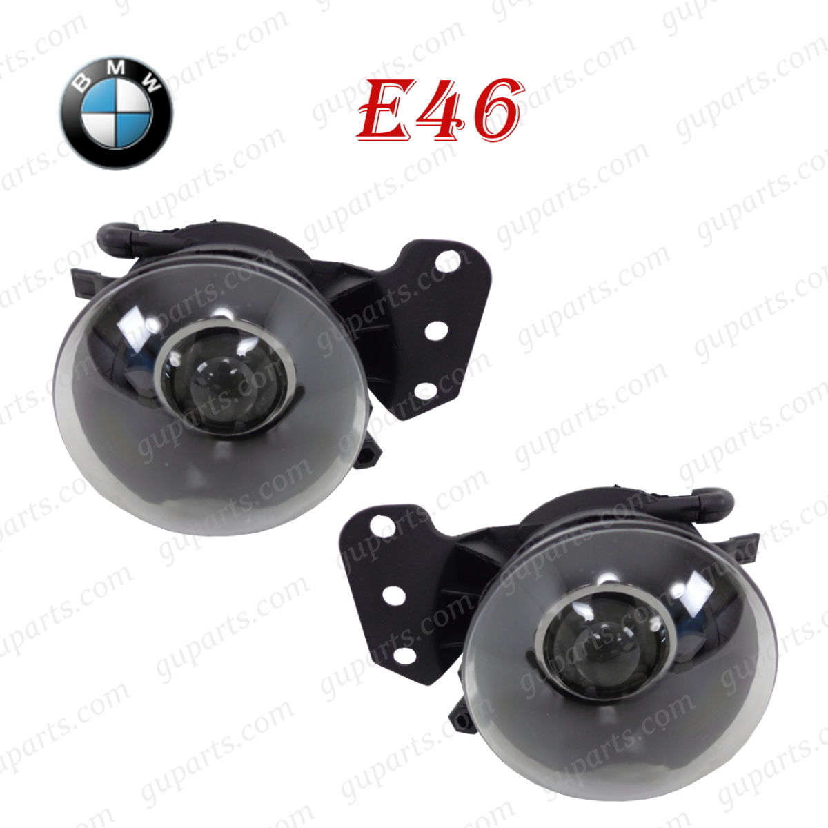 BMW 3 E46 2ドア クーペ 318ci 330ci 後期 左 右 フォグ ライト セット プロジェクター 63176920703 63176920704拍卖