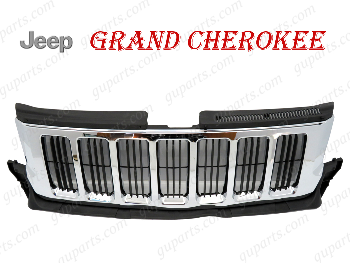 ジープ グランドチェロキー 2011~201 バンパー グリル メッキ 55079377AD 55079377AE アルティテュード サミット3 WK36 WK36A WK57A拍卖