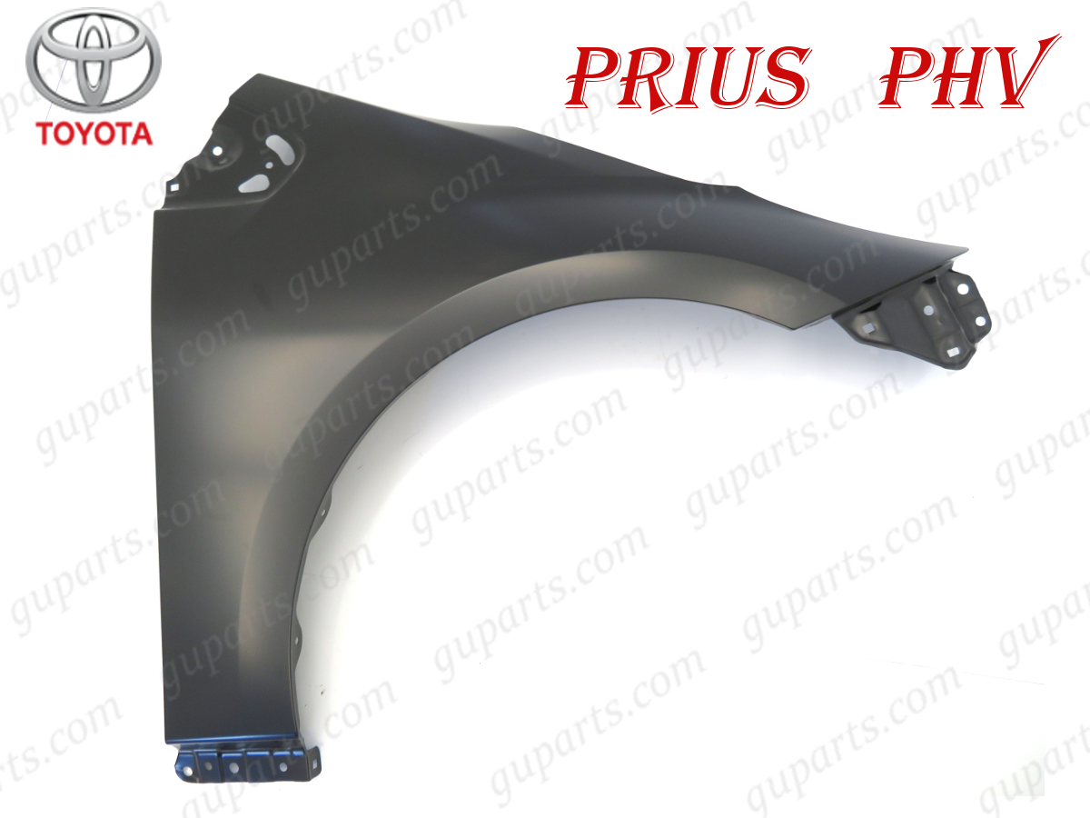 プリウス PHV H29/2~ ZVW52 右 フロント フェンダー 53801-47090 TOYOTA ウィンカー 穴 なし ボディ パーツ拍卖