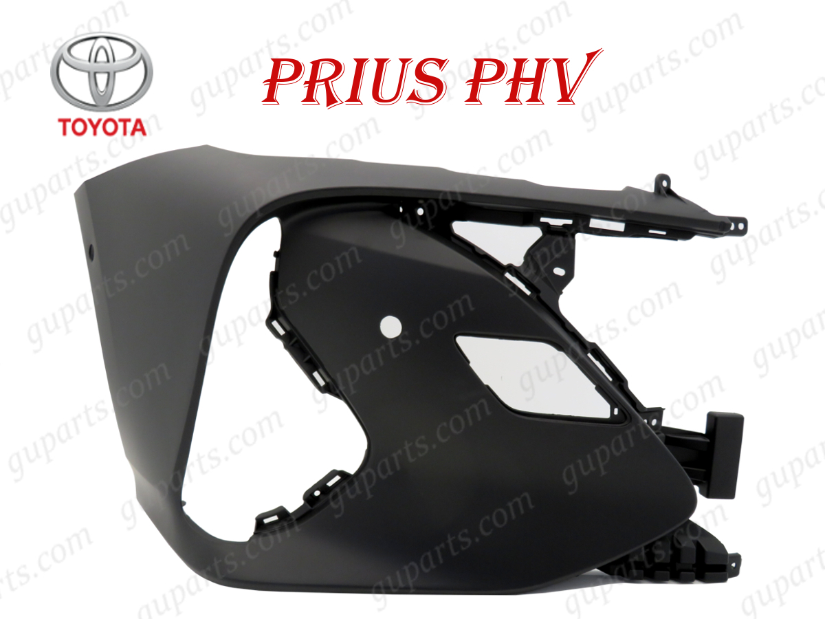トヨタ プリウス PHV ZVW52 H29/2~ フロント 右 バンパー サイド ボディ パーツ キット センサー 穴有 52112-47902 52112-47905-B0拍卖