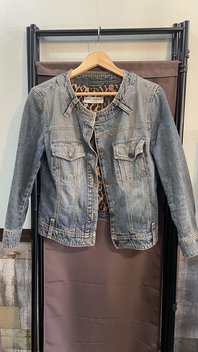 ドルチェアンドガッバーナ DOLCE GABBANA デニムジャケット ドルチェ ガッバーナ ジャケット デニム拍卖