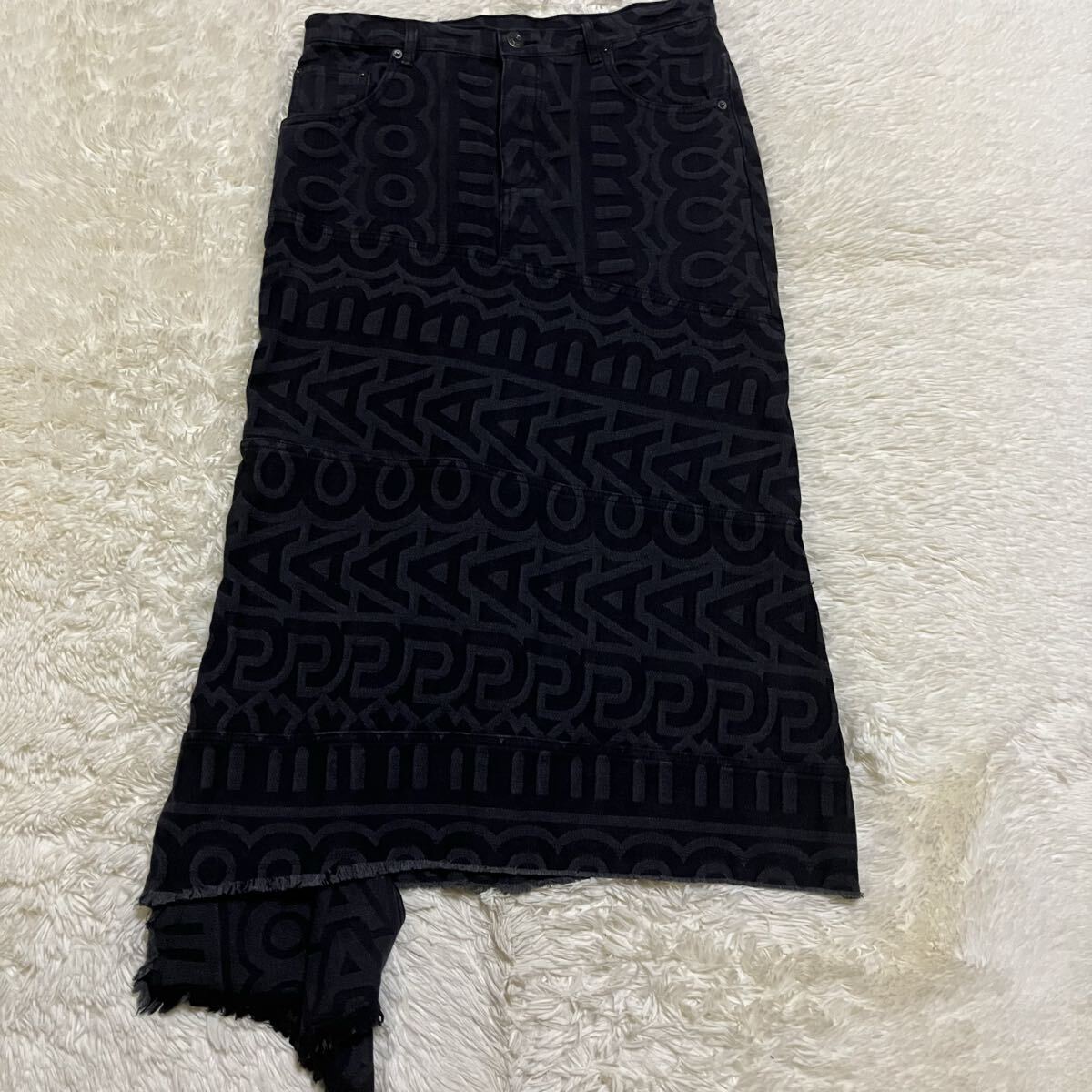 マークジェイコブス THE Monogram ロング デニム スカート拍卖