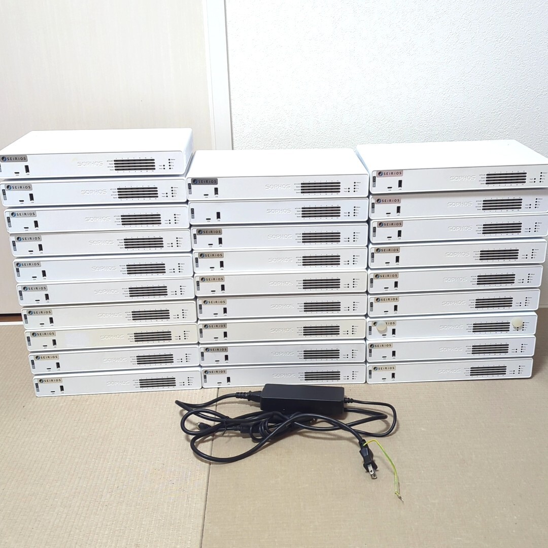★通電OK★ SEiRiOS SOPHOS XGS136 ネットワーク ルーター デスクトップ アプライアンス UTM 2021.22年製 周辺機器 まとめ売り セット拍卖