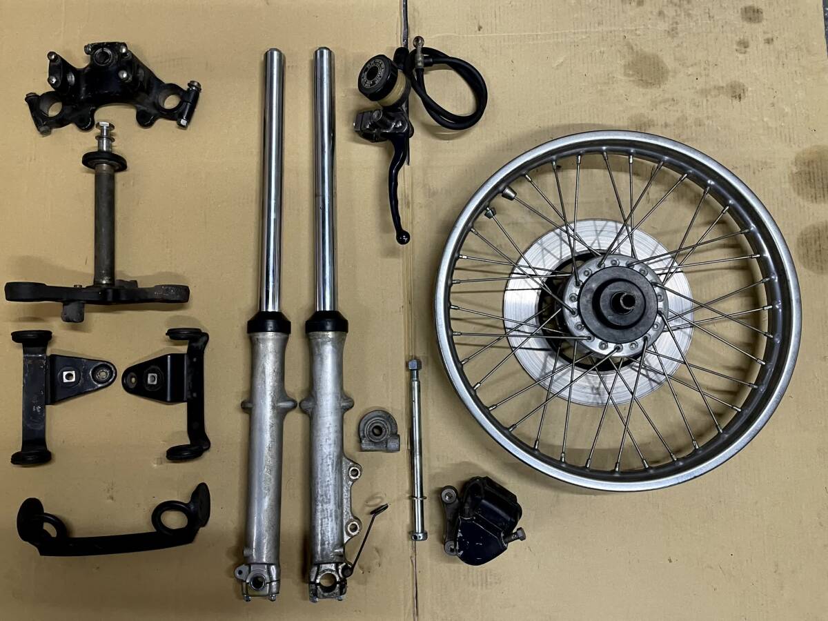 GS400 フロントホイル フォーク ステム ブレーキ他拍卖