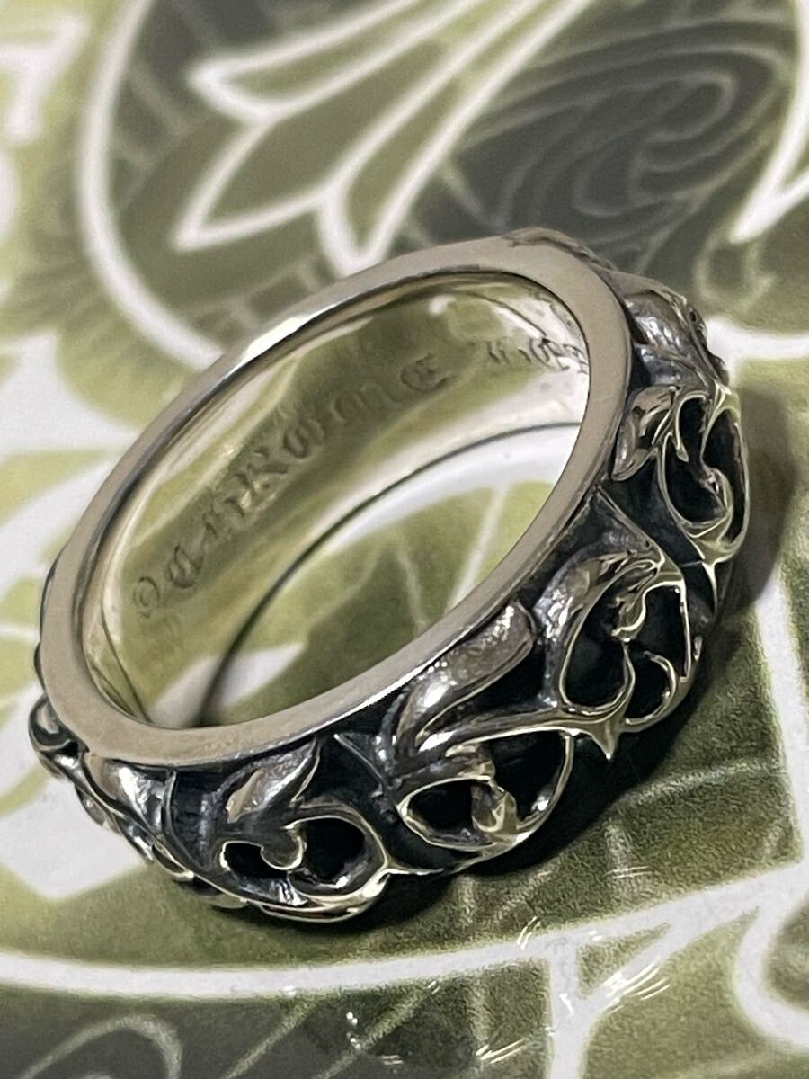 クロムハーツ◆Chrome hearts◆エタニティバインバンド リング◆19号◆スターリングシルバー925◆指輪拍卖