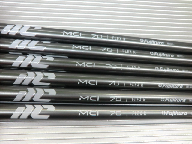 【日本仕様 正規品♪】未使用■フジクラ NEW MCI■ アイアン ■ 5I-PW用■ MCI 70 FLEX R拍卖