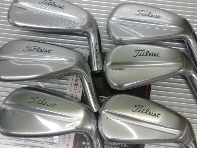 日本仕様【2025年8月発売♪新品未使用】 タイトリストT250 アイアンヘッド/5I-PW拍卖