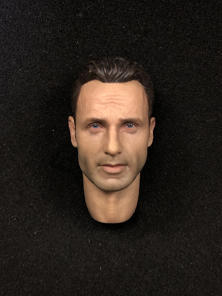 1/6 ver2.0 版権クリア ヘッド リック ウォーキングデッド THREEZERO (検 DAMTOYS ホットトイズ ミショーン ニーガン ダリル フィギュア拍卖