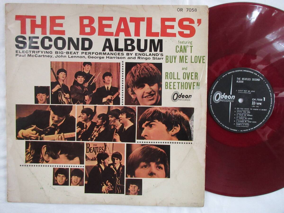2510/LP/Beatles/ビートルズ/No.2!/赤盤拍卖