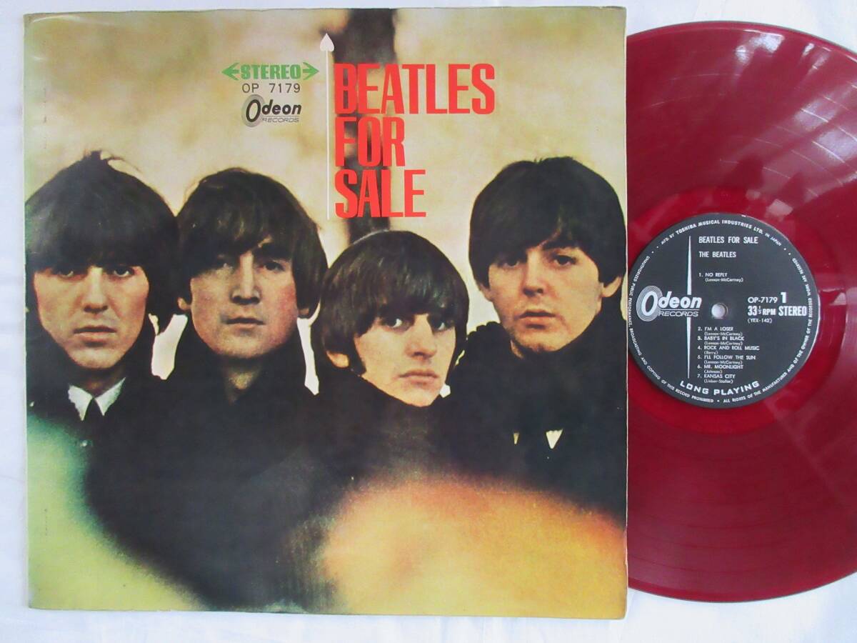 2510/LP/Beatles/ビートルズ/Beatles For Sale/ビートルズ・フォー・セール/赤盤拍卖