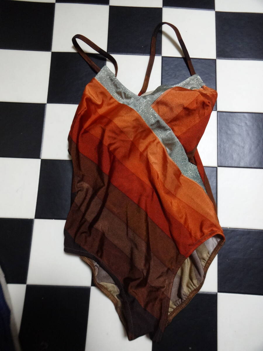 ariella 女性水着ワンピース サイズ9 D7535 茶系拍卖