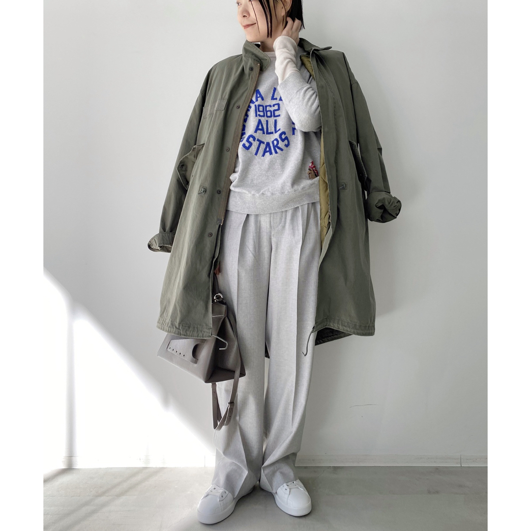 STAMMBAUM×L’Appartement(シュタンバウム×アパルトモン)Mod coat(モッズコート)ライナー付き オリーブ SB20-APJ01L拍卖