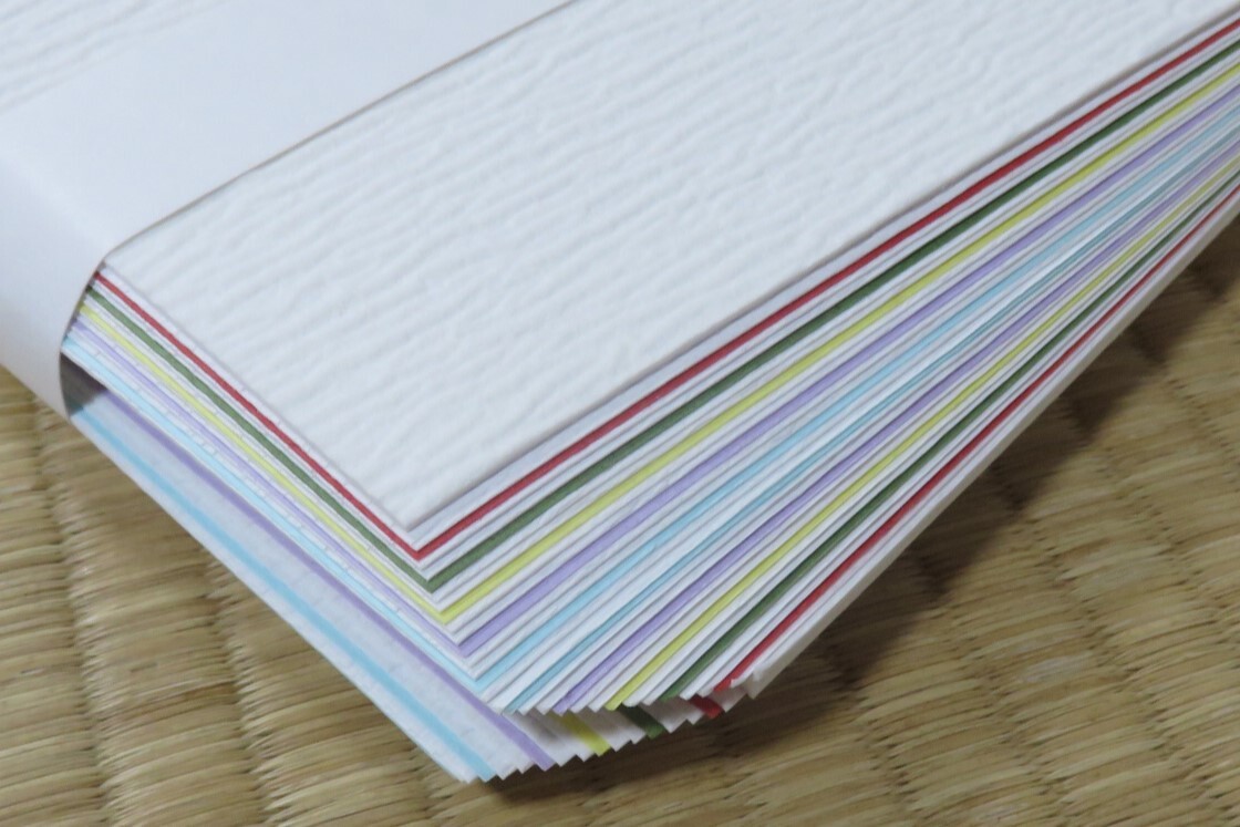 <茶道具さくら>五色 檀紙 紙釜敷 山崎吉左衛門 ※紙箱 「送料:全国一律972円・複数個口発送でも972円」拍卖