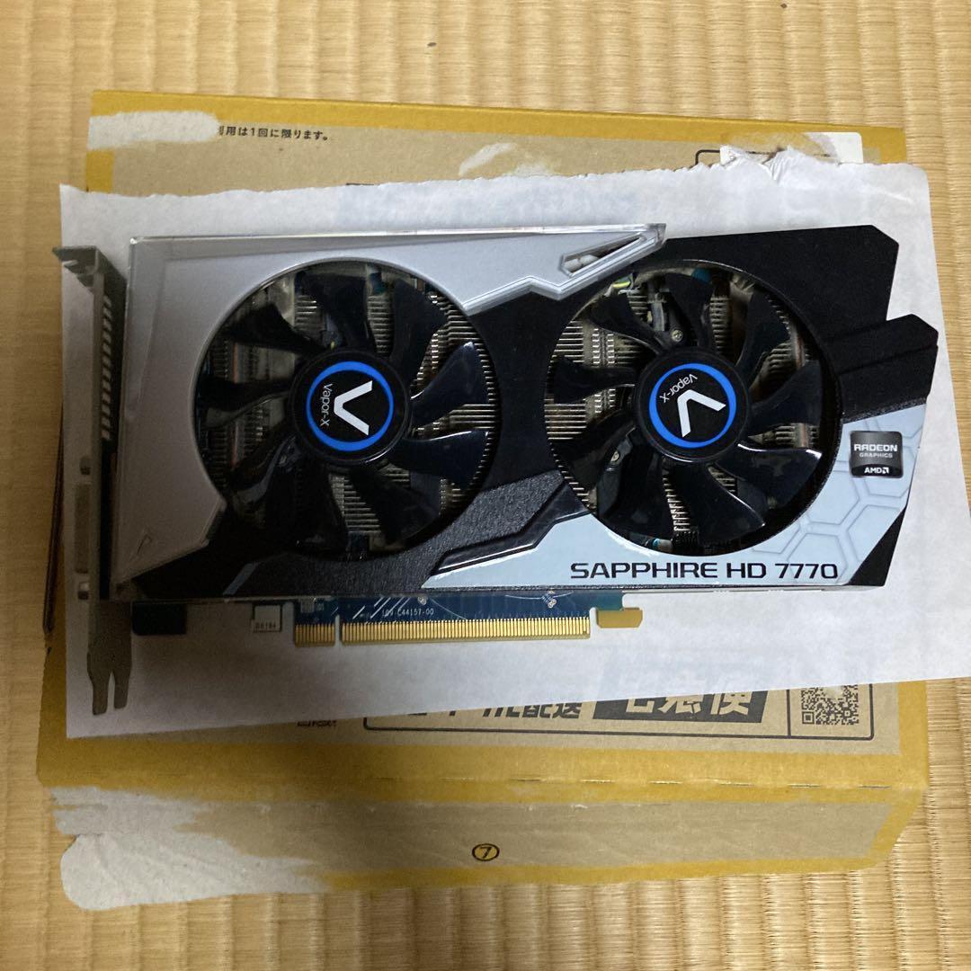 Sapphire Vapor-X AMD Radeon HD 7770 グラフィックボード拍卖