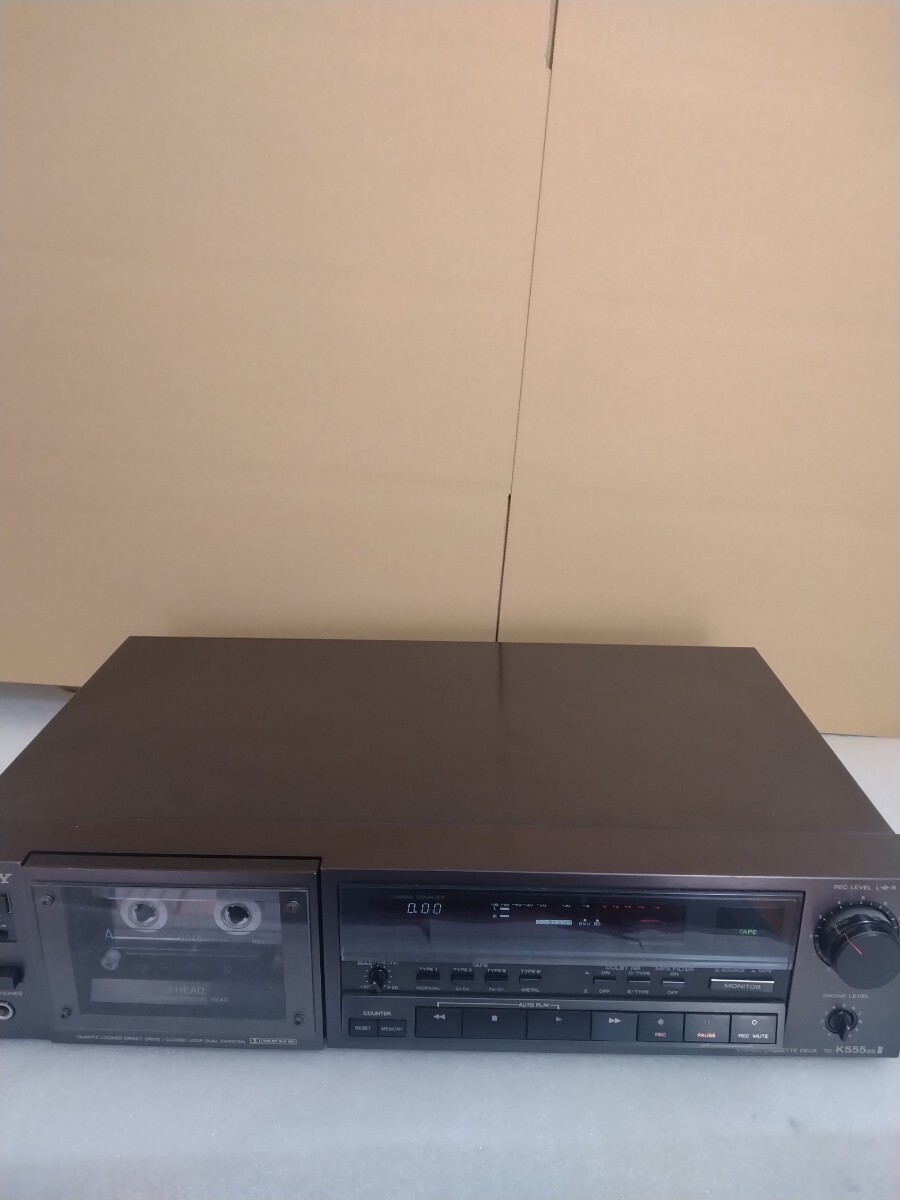 SONY ステレオカセットデッキ TC K555ESⅡ拍卖