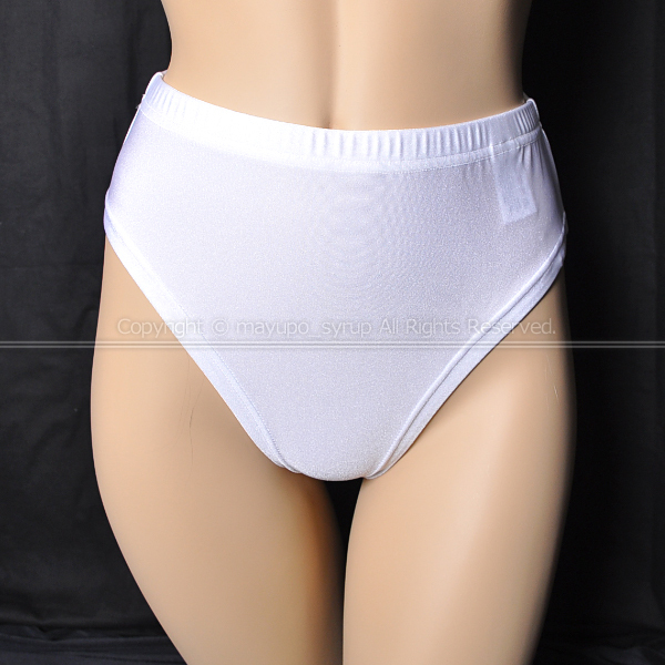 k1465-72★新品 小松ニット 8014 ハイレグブルマー カネボウ 艶々レオタード素材 ホワイト白 S拍卖