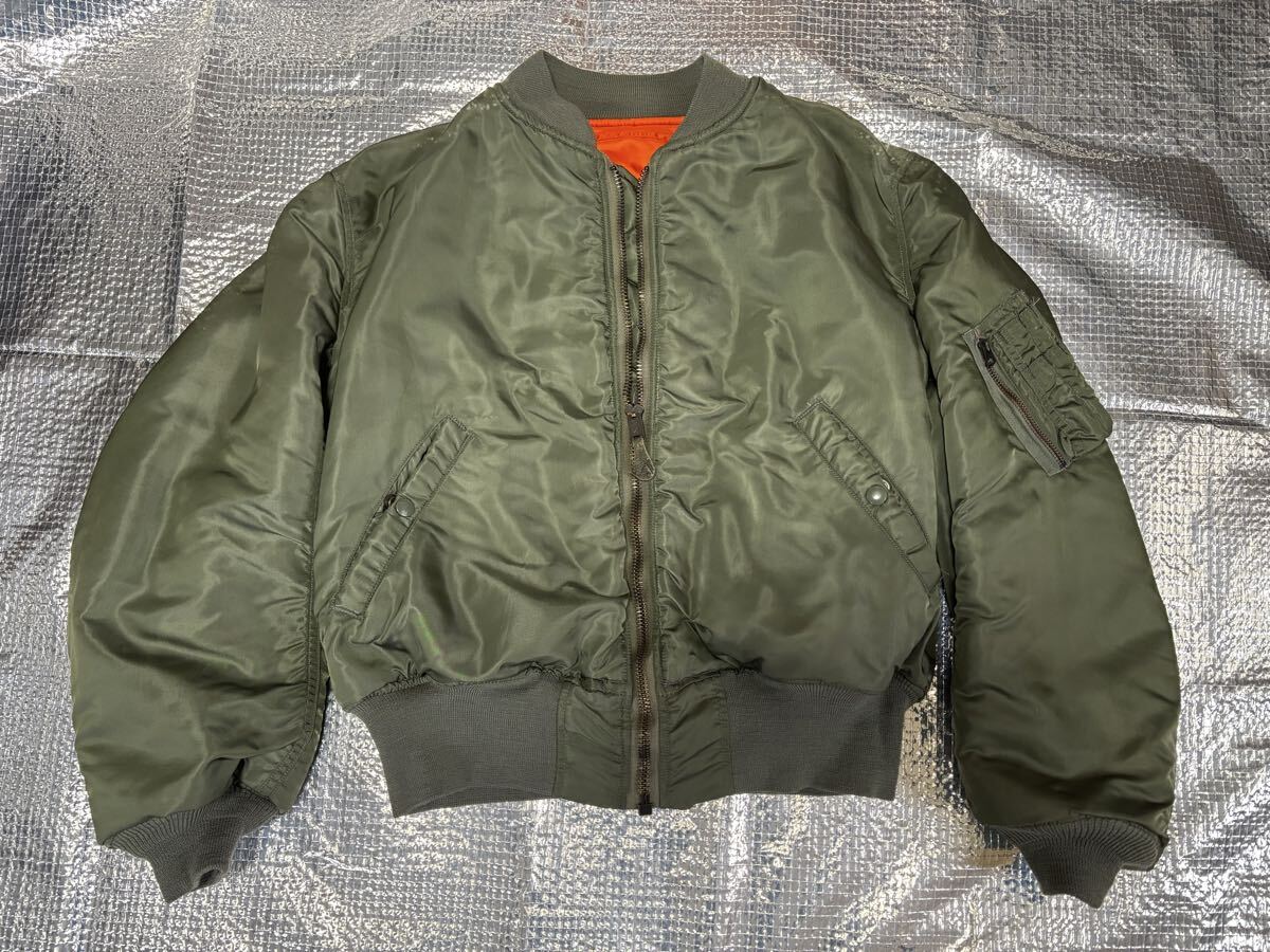 米軍実物MA-1フライトジャケット 極美品拍卖
