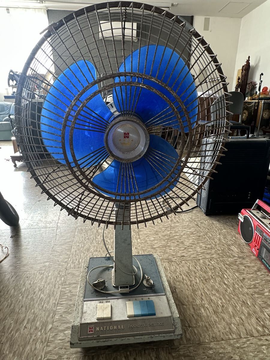王冠マーク 扇風機 ナショナル 昭和レトロ National 拍卖