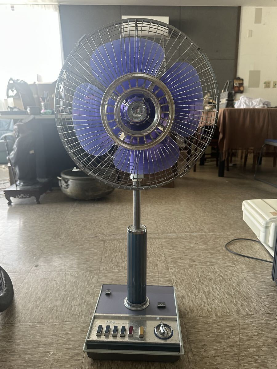 東芝 昭和レトロ扇風機 Suiren H-30EA 扇風機 動作確認済 当時物 アンティーク拍卖