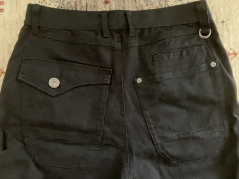 WORKMAN FieldCore BLACK ジーンズ 8ポケット サイズ L スリム拍卖