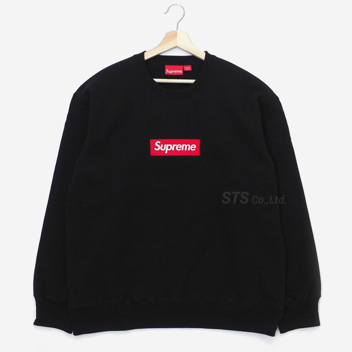 Supreme - Box Logo Crewneck 黒M シュプリーム - ボックスロゴクルーネック 2022FW 拍卖