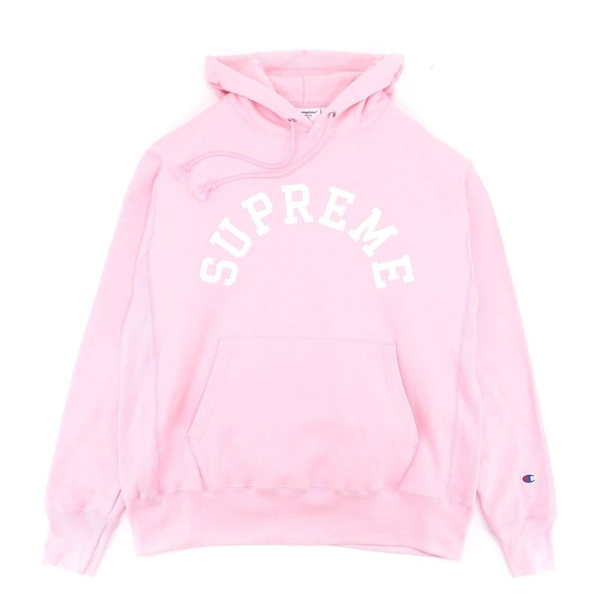 Supreme/Champion Hooded Sweatshirt ピンクM シュプリーム/チャンピオン フーデッド スウェットシャツ 2025SS 拍卖