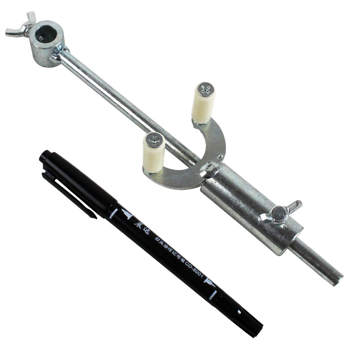 【送料250円】アーチ プレスライン マーカー 自動車 鈑金 塗装 研磨 パテ研ぎ 凹み 修理 アーチライナー フェンダー リペア ペン付き 工具拍卖