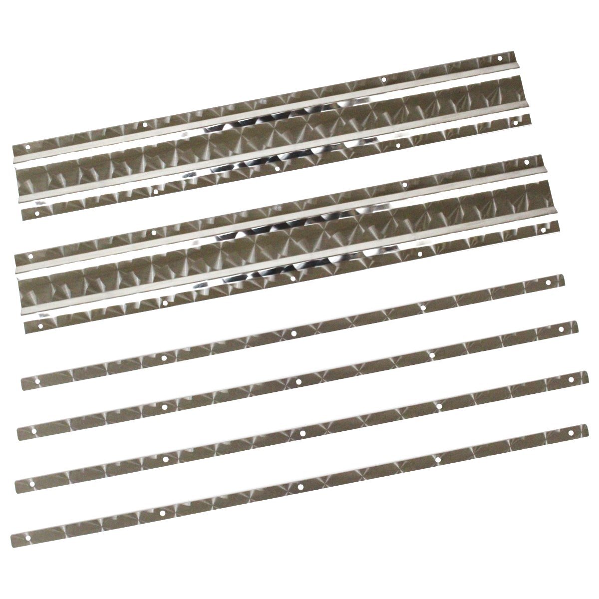 ステンレス製 SUS304採用 泥除けステー 860mm 86cm ウロコ柄 大型トラック 泥除けマット マッドガード ステン 取付け 固定 金具拍卖