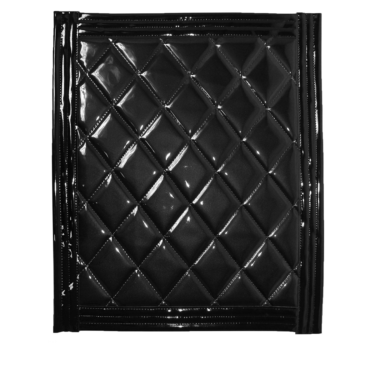 トラック 泥除け マット マッドフラップ 600mm×500mm 60cm×50cm ブラック×ブラック 黒縁 黒フチ 泥よけ マッドガード拍卖