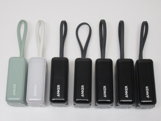 ■Anker Power Bank (30W, Fusion, Built-In USB-C ケーブル) A1636 アンカー 充電器 USB-C 7個セット AC充電器 モバイルバッテリー拍卖