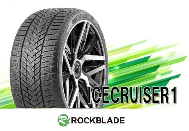 最安セール【24年製】ロックブレード ROCK ICECRUISER 1 スタッドレス 235/50R18 97V □4本送料込み総額 32,760円拍卖