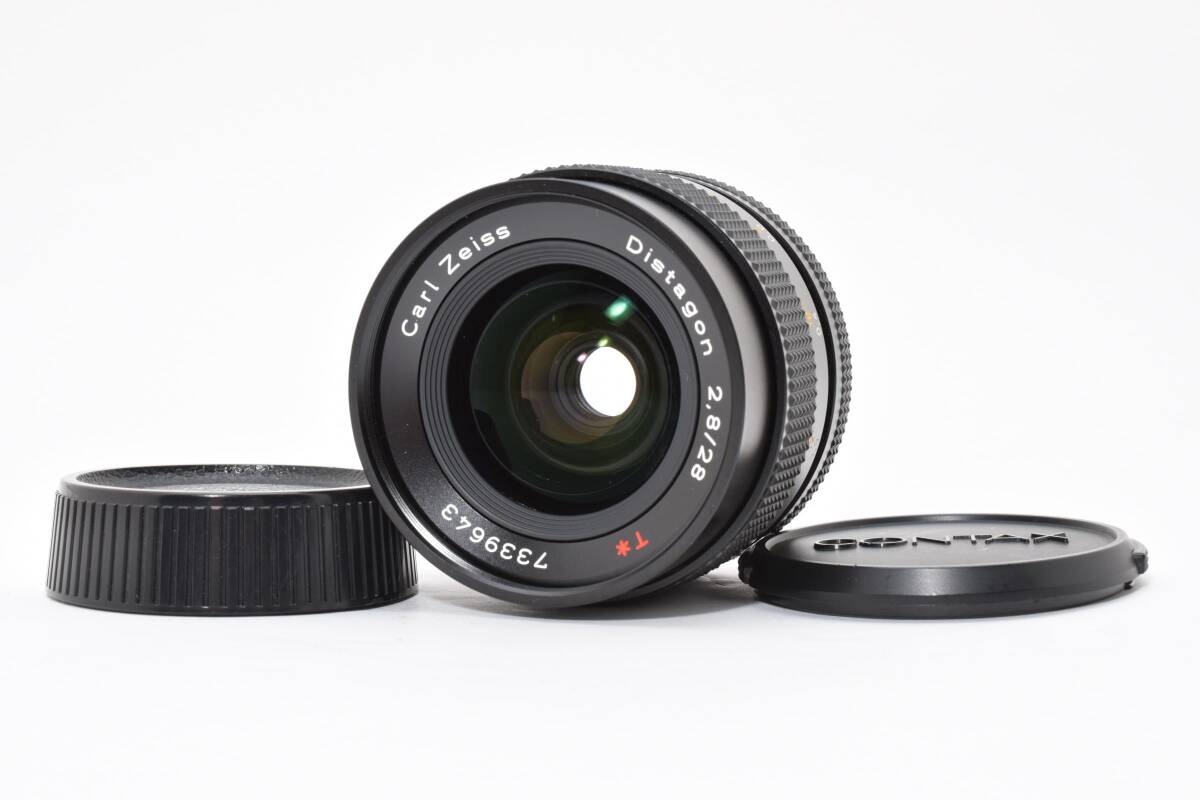 【美品】 CONTAX コンタックス Carl Zeiss Distagon カールツァイス ディスタゴン T* 28mm F2.8 MMJ 【動作確認済み】 #2642034拍卖