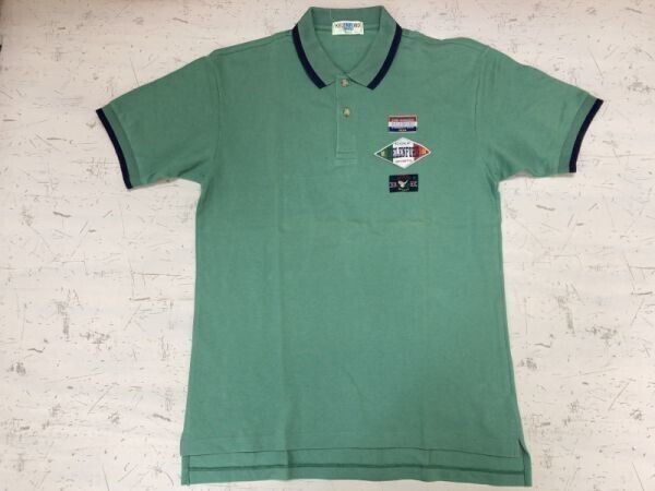 ケレンフォード KELENFORD Sports Japana ジャパーナ ゴルフ オールド レトロ スポーツ 半袖ポロシャツ メンズ L 緑拍卖