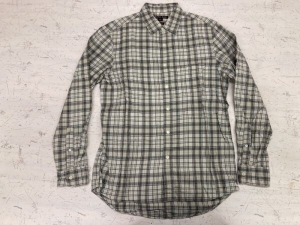 マイケルコース MICHAEL KORS アメカジ アウトドア トラッド レトロ モード 古着 長袖 チェック シャツ メンズ S グレー拍卖