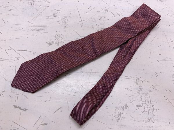 HUGO BOSS ヒューゴボス ネクタイ メンズ ITALY製 フォーマル シルク100% 赤拍卖